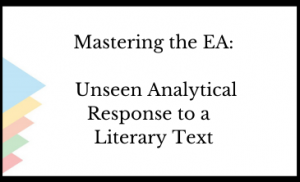 Study tips for mastering the EA.
